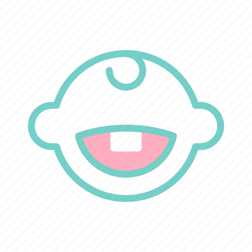 Baby, baby tooth, child, dental, kid, primary tooth, teething icon - Download on Iconfinder