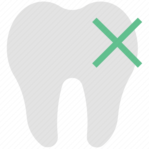 Cross sign, delete, dental, dental hygienist, dentist, remove dental, stomatology icon - Download on Iconfinder