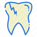 broken tooth, dental, dentist, tooth, teeth