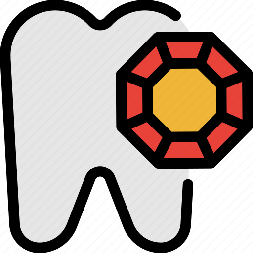 Ornament, jewelry, dentistry, teeth, tooth, dentist, dental icon - Download on Iconfinder