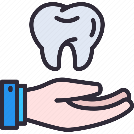 Dental, dentist, care, hand, gesture icon - Download on Iconfinder