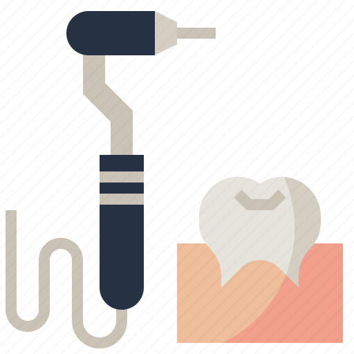 Dental, dentist, drill, equipment, healthcare, medical, tooth icon - Download on Iconfinder