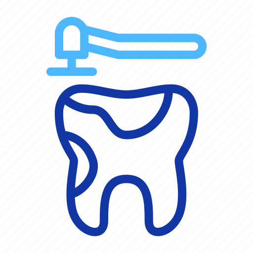 Teeth, polishing, dentistry, tooth, dental, dentist, hygiene icon - Download on Iconfinder
