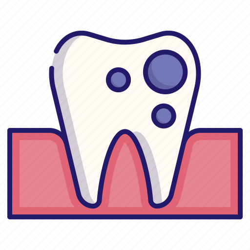 Caries, dental, medical, mouth, tooth, tooth caries, toothache icon - Download on Iconfinder