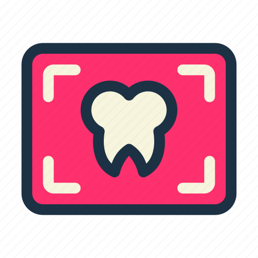 Dental, healthcare, medical, medicine, ray, x, x ray icon - Download on Iconfinder