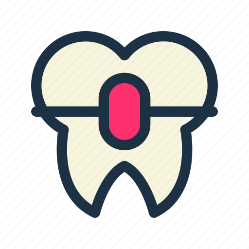 Braces, care, dental, health, teeth, tooth icon - Download on Iconfinder