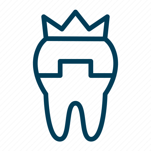 Crown, dental, dentist, dentistry, tooth icon - Download on Iconfinder