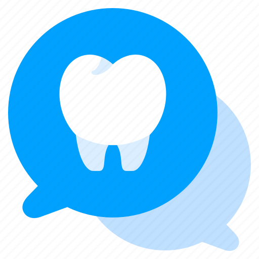 Comment, feedback, discussion, tooth, teeth icon - Download on Iconfinder