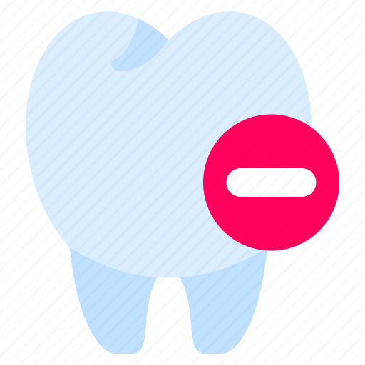 Tooth, remove, delete, teeth, dental icon - Download on Iconfinder