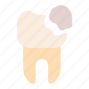 broken, teeth, tooth, dental