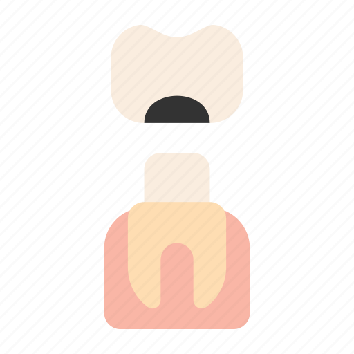 Dental, crown, prosthesis, tooth, dentist icon - Download on Iconfinder