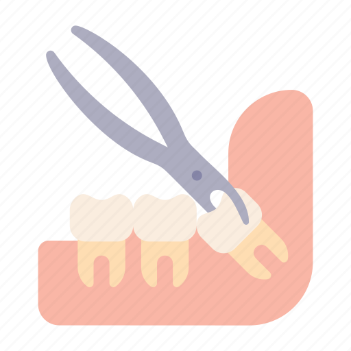 Extraction, molar, tooth, dentist icon - Download on Iconfinder