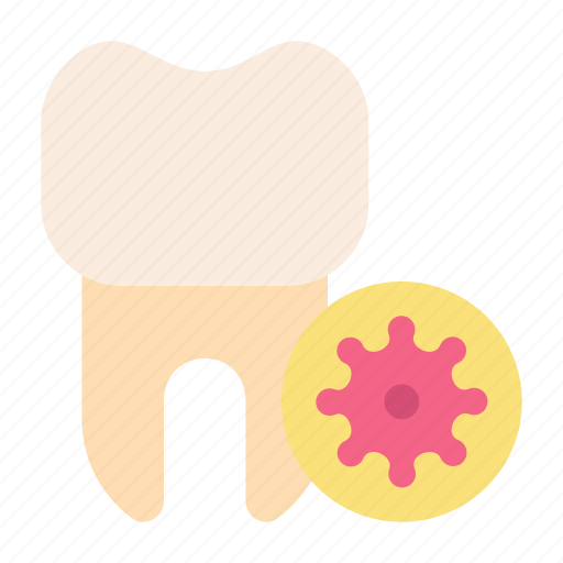 Infection, tooth, virus, dentist icon - Download on Iconfinder