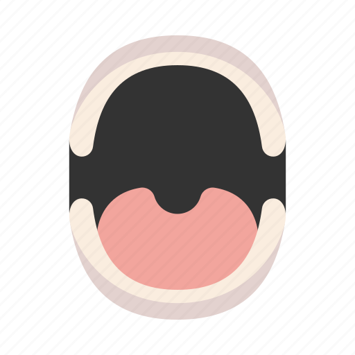 Open, mouth, tooth, tongue icon - Download on Iconfinder