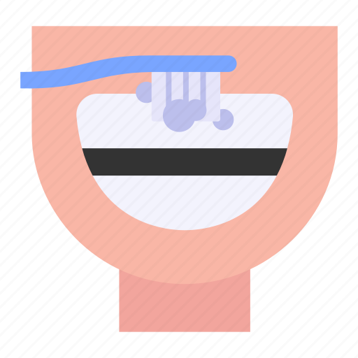 Teeth, brush, dental, care, oral icon - Download on Iconfinder