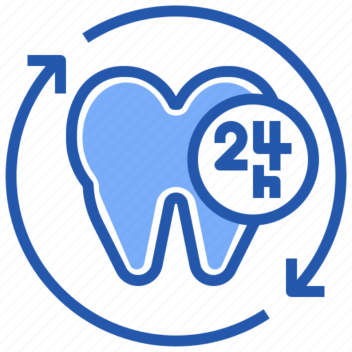 Hours, dental, tooth, care, treatment, protect icon - Download on Iconfinder