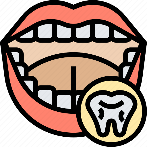 Caries, decay, tooth, problem, oral icon - Download on Iconfinder
