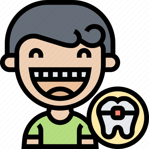 Dental, braces, orthodontic, treatment, correction icon - Download on Iconfinder