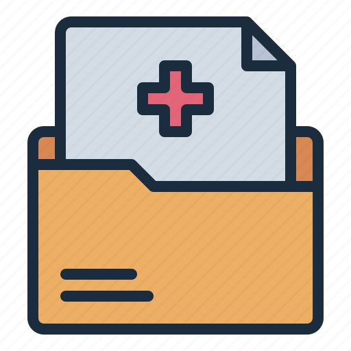 Medical, file, folder, dentist, dental, healthcare, medical record icon - Download on Iconfinder