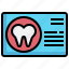 appointment, card, dental, tooth, care, treatment, protect 