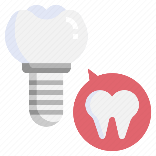 Implant, dental, tooth, care, treatment, protect icon - Download on Iconfinder