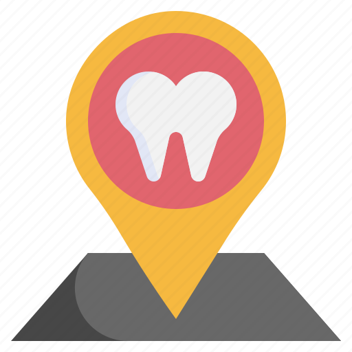 Location, dental, tooth, care, treatment, protect icon - Download on Iconfinder