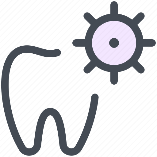 Bacteria, dentist, dental, care, hygiene icon - Download on Iconfinder