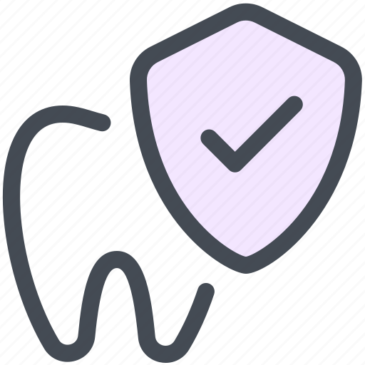 Dental, dentist, healthcare, medical, protect, tooth, shield icon - Download on Iconfinder