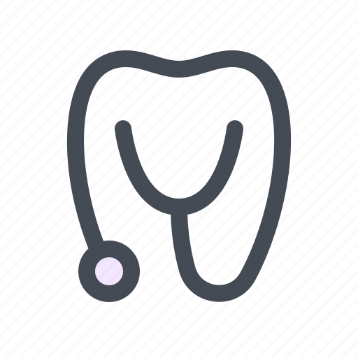 Stethoscope, dental, dentist, dentistry, medical, oral, hygiene icon - Download on Iconfinder