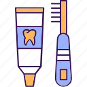 dental cream, dental, tooth brush, teeth brush, tooth paste