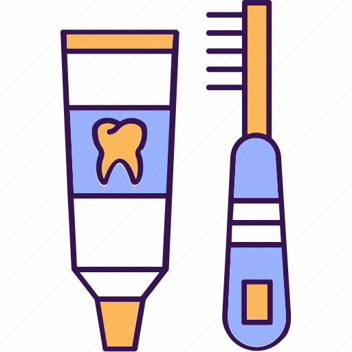 Dental cream, dental, tooth brush, teeth brush, tooth paste icon - Download on Iconfinder