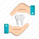 tooth, teeth, care, dental, hands, protection