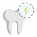 teeth, tooth, electric sign, dental, dentist, dentistry, medical