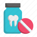 teeth, tooth, dental, pills, dentist, pharmacy, medical