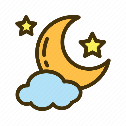 Cloud, desert, moon, sky, star icon - Download on Iconfinder