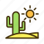 cactus, desert, nature, plant 