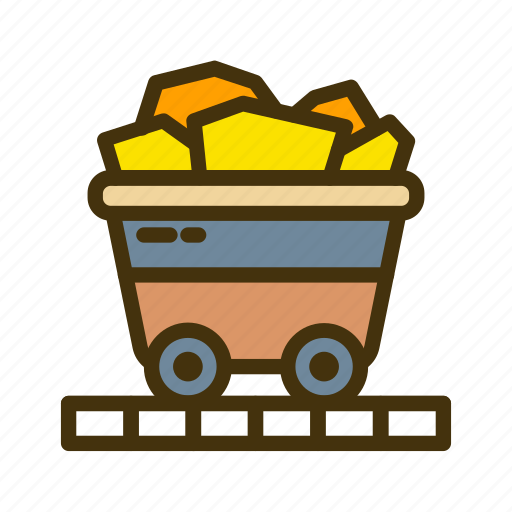 Cart, desert, mine, mining icon - Download on Iconfinder