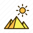 desert, egypt, egyptian, pyramid
