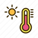 desert, hot, temperature, thermometer, weather 