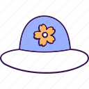 floppy hat, hat, headwear, ladies hat, summer hat