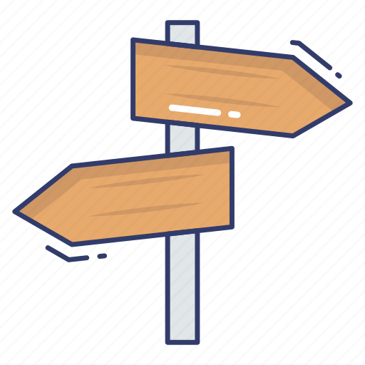 Sign, board, directions, arrow icon - Download on Iconfinder
