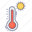temperature, fahrenheit, warmth, degrees, mercury 