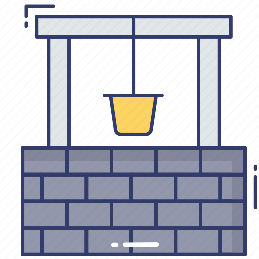 Water, well, rural, structure icon - Download on Iconfinder