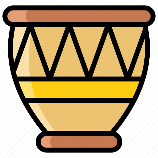 Kettledrum, band, instrument, music, orchestra, musical icon - Download on Iconfinder