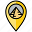 pin, location, gps, pyramid, desert, map 