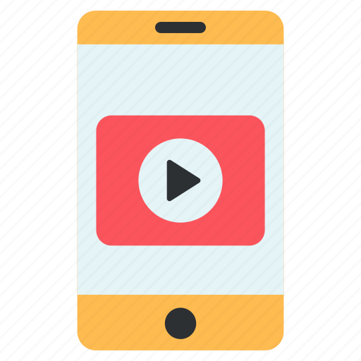 Mobile video, online video, video streaming, multimedia icon - Download on Iconfinder