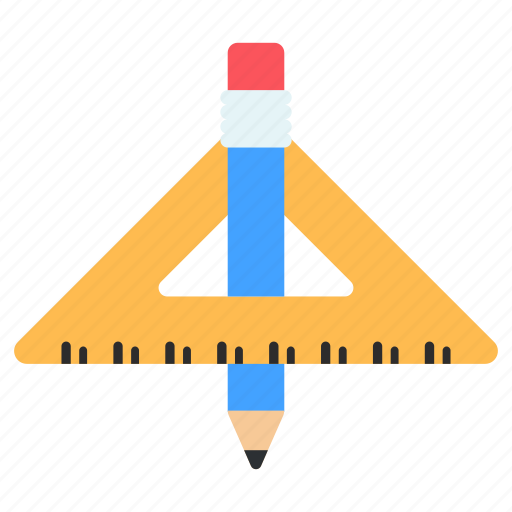 Geometry instrument, geometry equipment, geometry tool, stationery, drafting tools icon - Download on Iconfinder