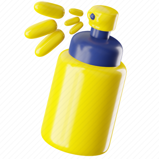 Sprayer, monitor, color-picker, bucket, spray, direction, graphic-tool 3D illustration - Download on Iconfinder