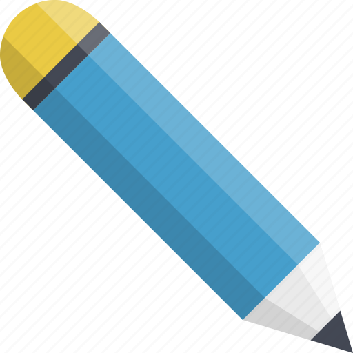 Pencil, write, draw, education, learn, school, edit icon - Download on Iconfinder