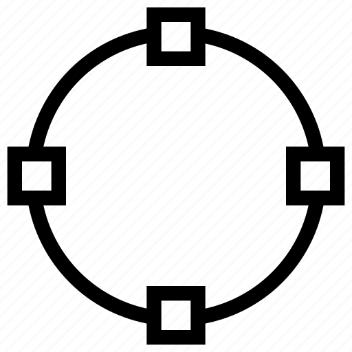 Circle, create, design, ellipse, oval, transform, transformation icon - Download on Iconfinder